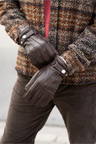 Lederen Handschoenen