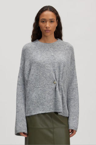 Edited Trui Noorie Light Grey Mel