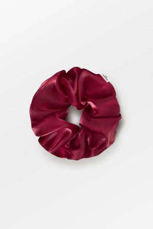 Becksöndergaard Haaraccessoire Organza Scrunchie Tibetan Red