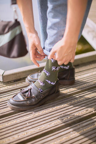 Alfredo Gonzales Chaussettes Alfgon Army