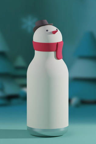 Asobu Drinkfles Drinkbeker Besties Snowman Snowman