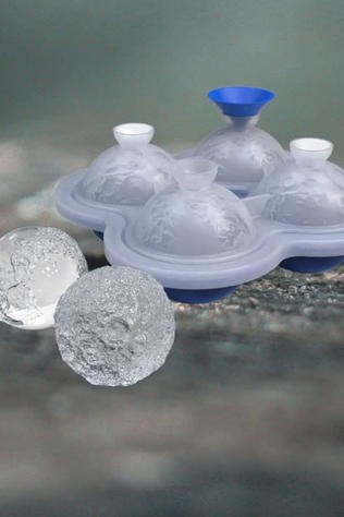 WINKEE Ustensiles De Cuisine Globe And Moon Ice Tray Geen