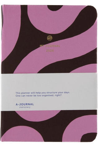 A-JOURNAL Agenda My Journal 2026 A6 Flow Geen