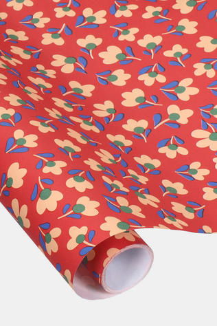 OLE Papeterie Kadopapier Flowers Barn Red