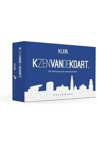 Pelckmans Livre Kzenvandekoart 25 Antwaarpse Wenskaarten 2025