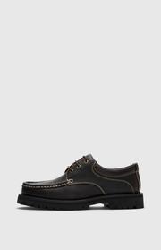 Chaussures Slmholger Leather Boat Shoe Noos