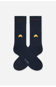 Chaussettes Casual Sock Navy Croissant