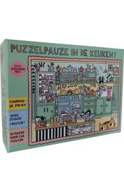 Boek Eva'S Introvertenpret: Puzzelpauze In De Keuken 1000 Stuks