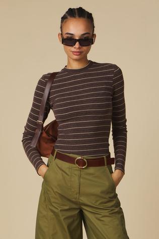 Eleh T-Shirt Efw260213 Marrone