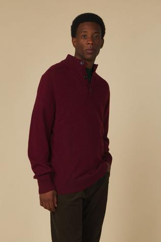 Pull Briggs Half Button Knit Countrywear