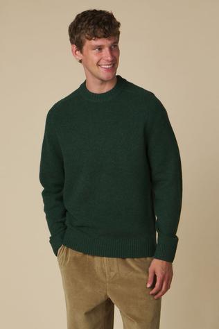 Barbour Pull Newtown Crew Neck Sweater Essentials Sage