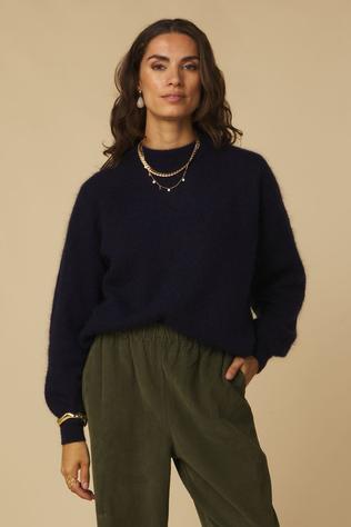 Twns The Label Pull Thornton Navy