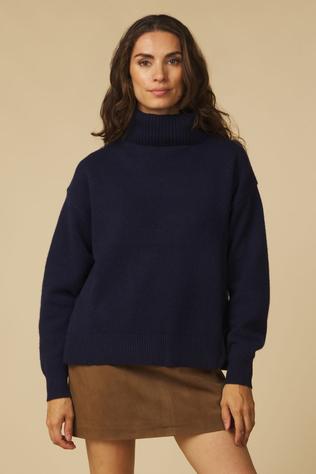 Twns The Label Sous-Pull Greeley Navy Blue