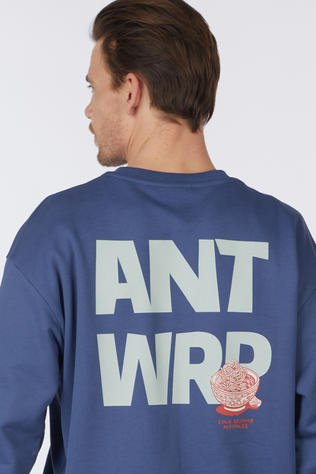 Antwrp Trui Bsw514-L042 Pacific Blue