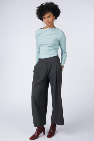 Nathalie Vleeschouwer Pantalon Walter Dark Grey