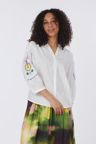 Four Roses Hemd 9042 White