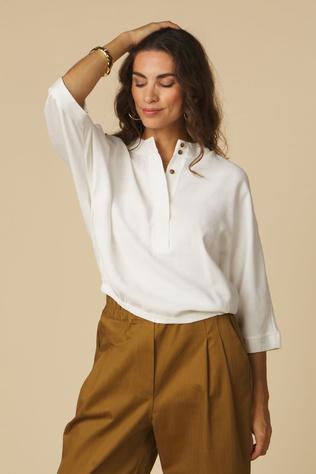 Four Roses Blouse 9656 White