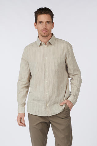 Casual Friday Chemise Hedman Dobby Striped Island Fossil