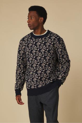 Pull Cfdemian Geometric Knit