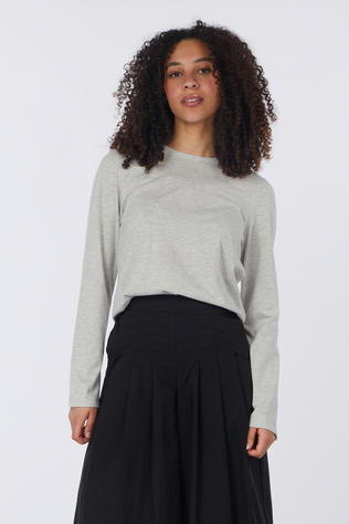 Object T-Shirt Asha Light Grey Melange