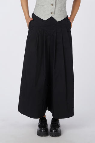 Object Broek Paige Plisse Black