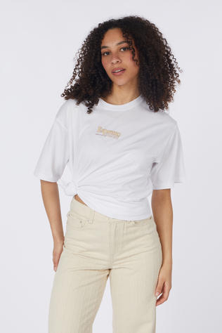 JJXX T-Shirt Latte Bright White Espresso