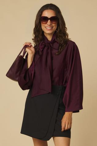 Yas Blouse Pelana Fig