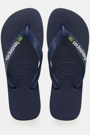 Havaianas Brasil Logo Navy Blue