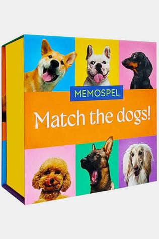 Livre Match The Dogs! Memospel