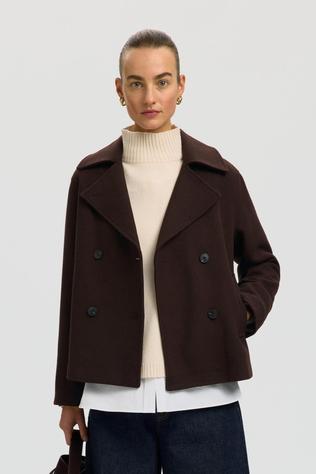 Mantel Slwzia-Alma Wool Blend Jacket