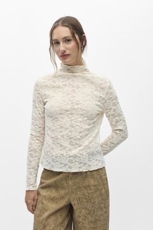Object T-Shirt Helmi Nela E Pa Birch Pattern Birch Flowers