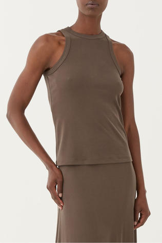 Eleh Top Ss260072 Grigio Fango