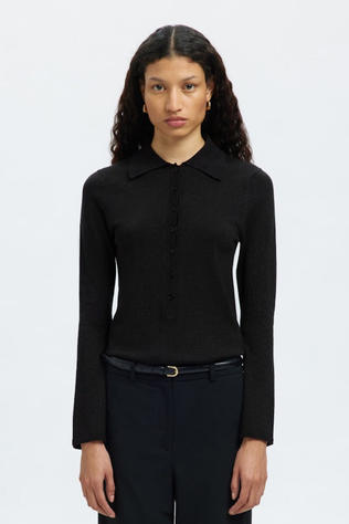 Selected Pull Lura Lurexim Black