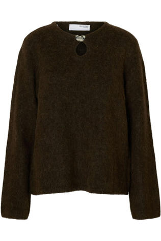 Selected Pull Lulu Brushed Keyhole Delicioso