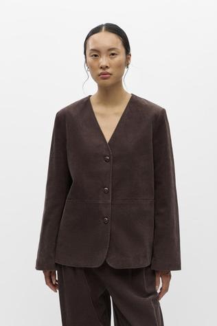 Object Blazer Didde Corduroy Seal Brown
