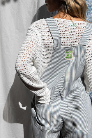 Laure+Max Jumpsuit Oguste Rayures Bleu