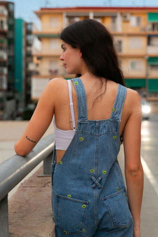 Laure+Max Jumpsuit Oguste Denim Broderie Rio