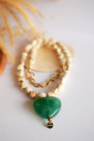 Azeria Ketting Tilda Vert