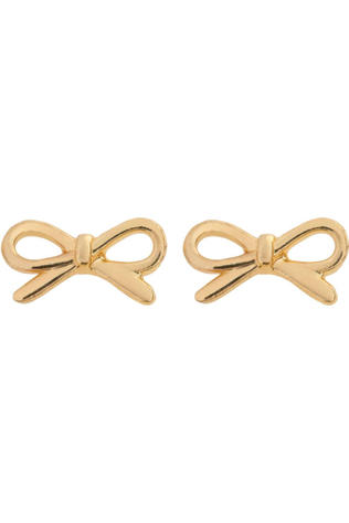 Timi Boucles D'Oreilles Juliette - Small Bow Stud Earrings Gold