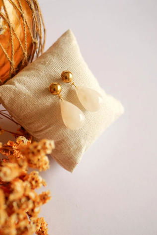 Azeria Oorbellen Alis Blanc