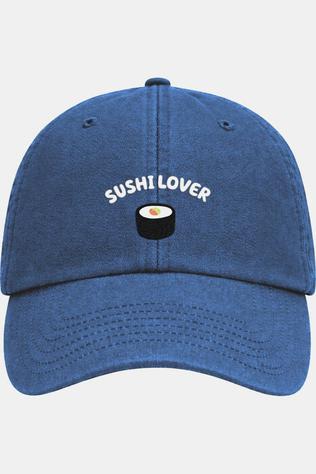 Pet Vintage Blue Cap Sushi Lover