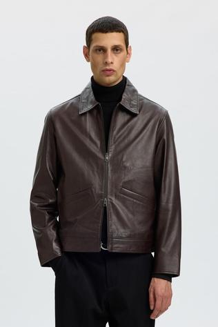 Veste Slmscott Leather Jkt