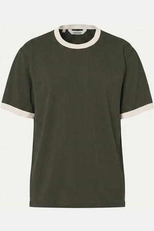 T-Shirt Taj Ringer Mid Peach