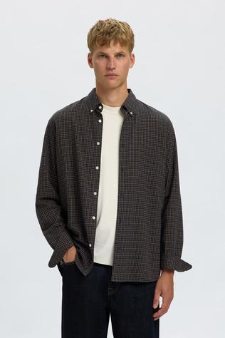 Hemd Slmregcole Jay Melange Shirt
