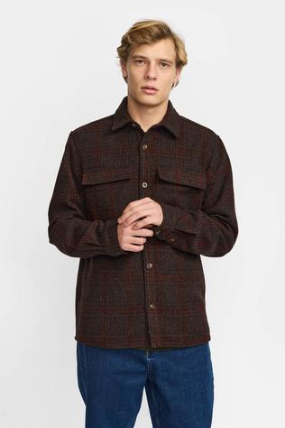 Revolution Overhemd 3282 Darkred