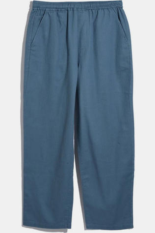 Farah Pantalon Greenport Drawstring Herringbone Blue Tide Sp