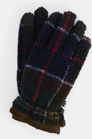 Barbour Handschoenen Field Tartan Fleece Gloves Classic Tartan