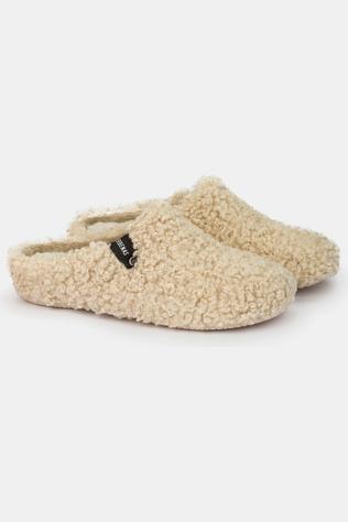 Verbenas Pantoufles York Curly Beige