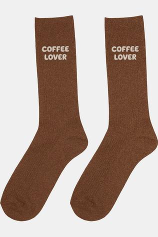 Sokken Glitter Socks Coffee Lover - Women Size 36-40