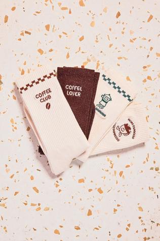 Sokken Glitter Socks Coffee Lover - Women Size 36-40